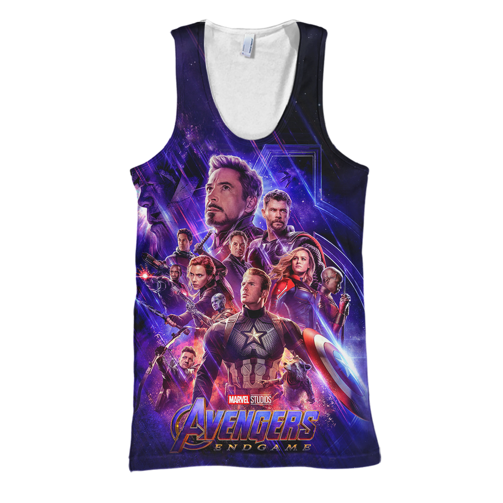  MV Hoodie Marvel End Game 3D Print T-shirt Amazing MV Shirt Sweater Tank 2026