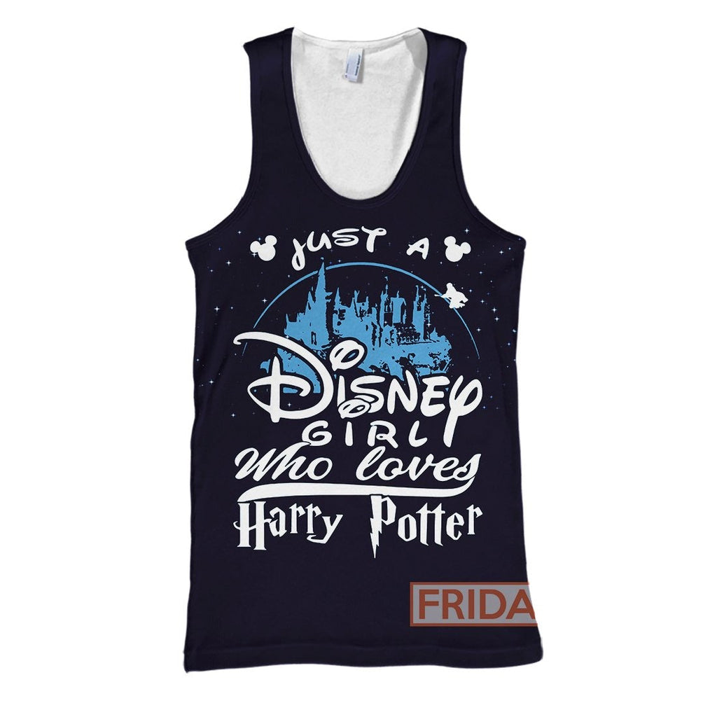  HP T-shirt Just A Girl Who Loves HP 3D T-shirt Amazing High Quality HP Hoodie Sweater Tank 2025