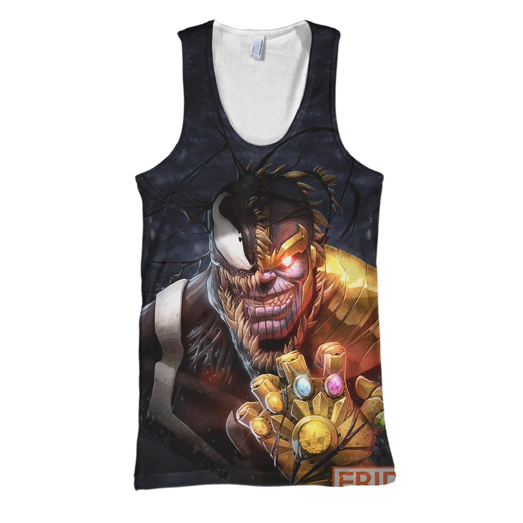  MV Hoodie Venom Thanos Hoodie Tshirt Venom T-shirt Venom MV Shirt Sweater Tank 