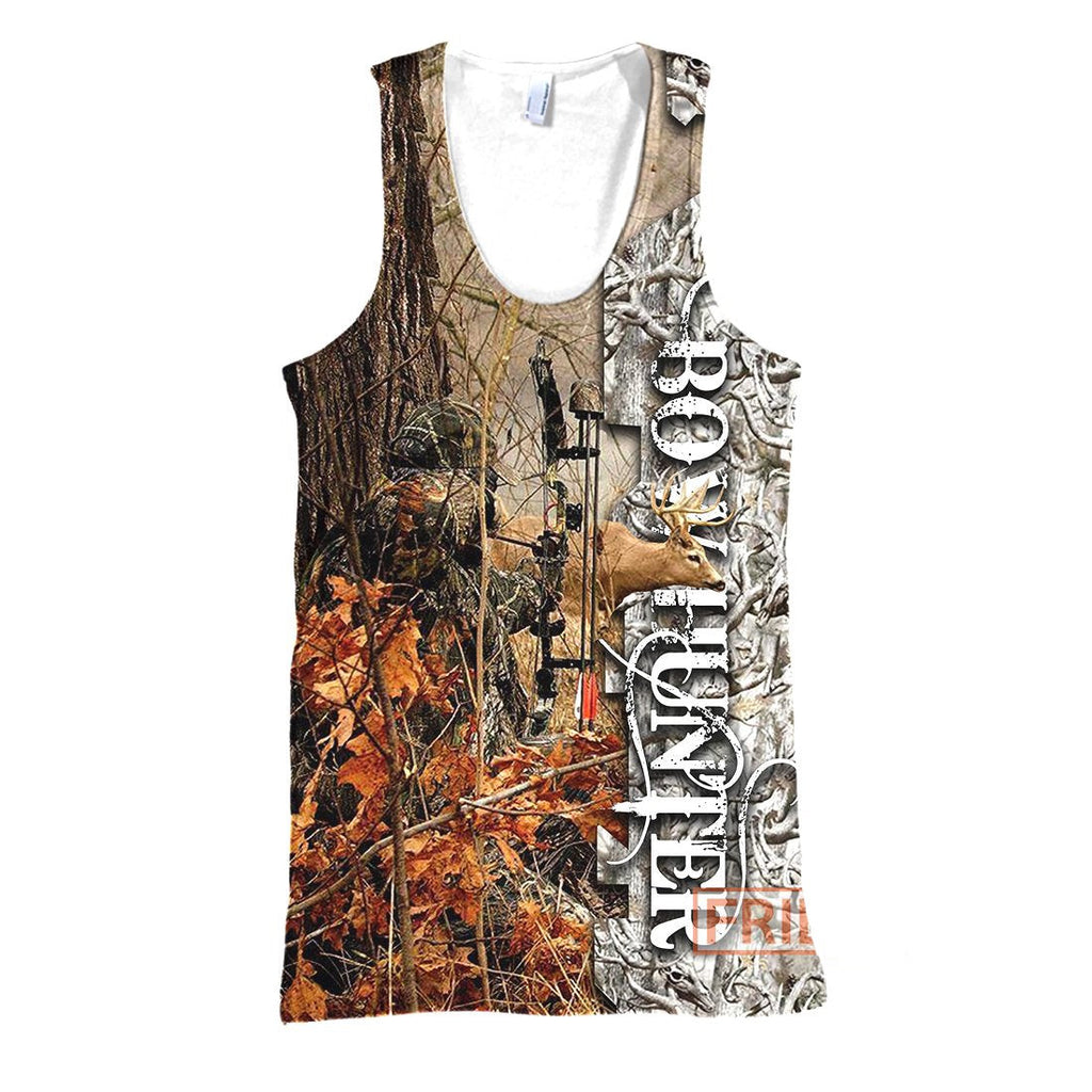 Gifury Hunting Hoodie Bow Hunter - Deer Hunting 3D Print T-shirt Hunting Shirt Sweater Tank 2024