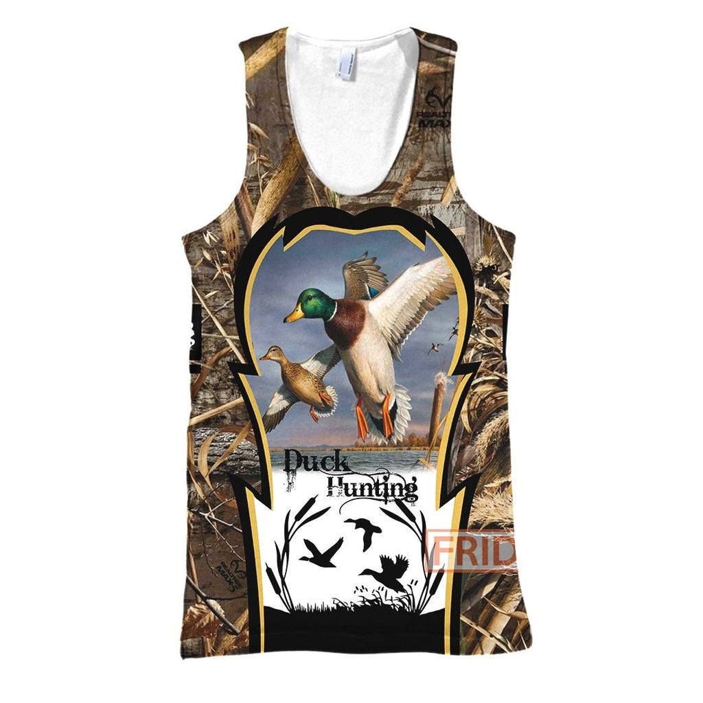 Gifury Hunting T-shirt Duck Hunting For Hunter T-shirt Hunting Hoodie Sweater Tank 2024