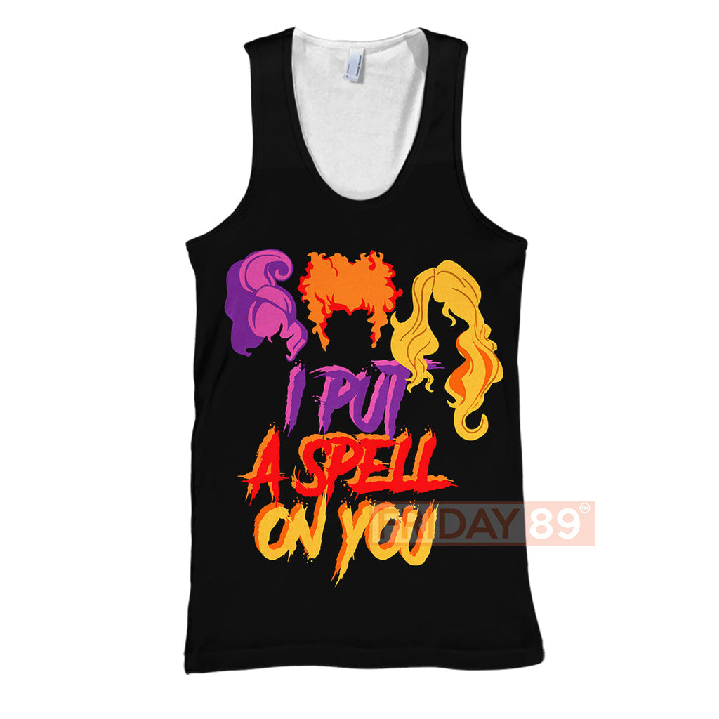 Hocus Pocus T-shirt I Put A Spell On You T-shirt Awesome DN Hoodie Sweater Tank