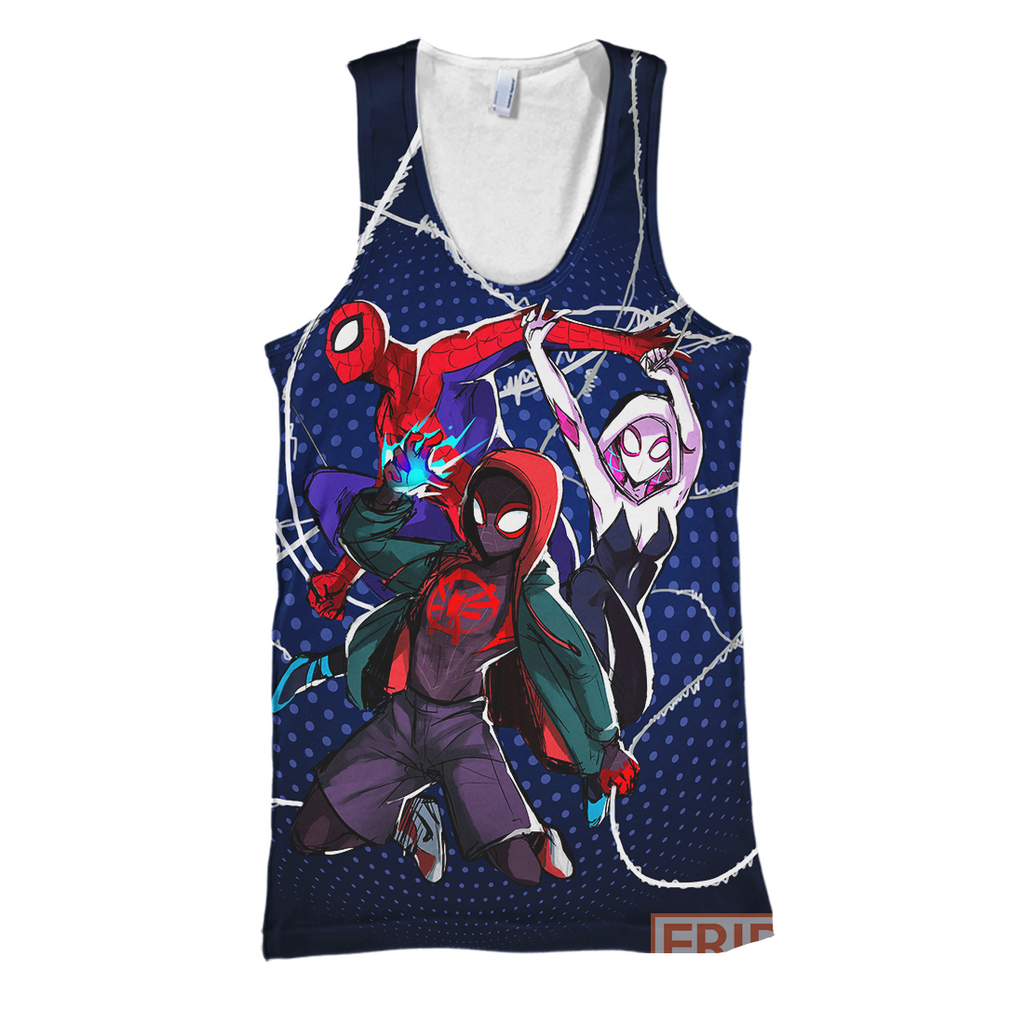  MV Spiderman Hoodie Spider Man New Universe 3D Print T-shirt MV Spiderman Shirt Sweater Tank 2026