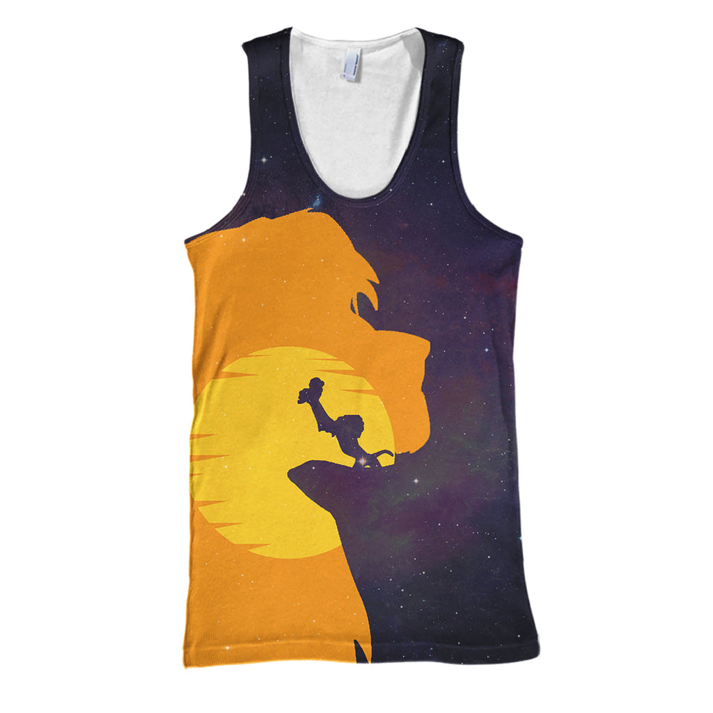 LK Hoodie The Lion King 3D Print T-shirt Amazing DN Shirt Sweater Tank