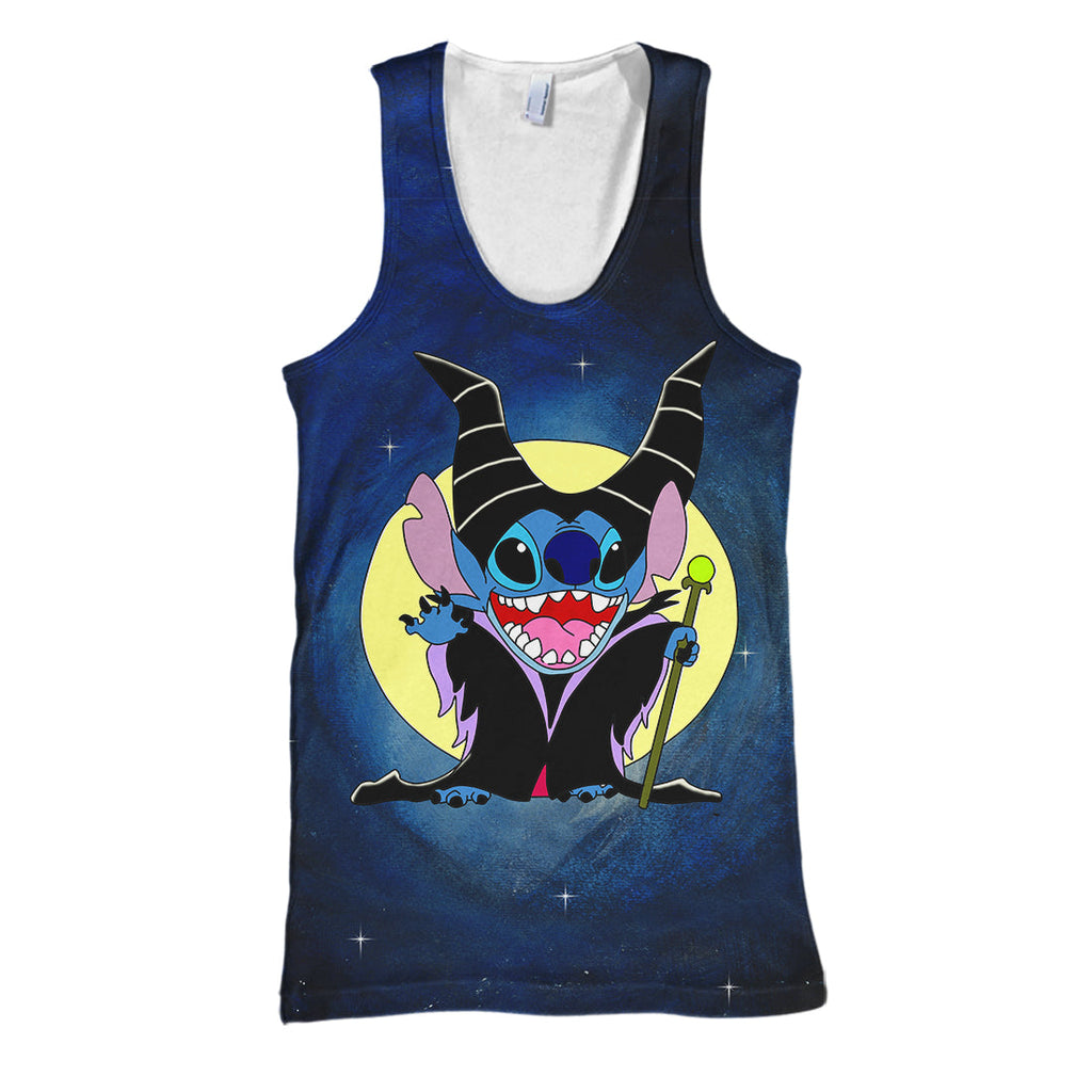 Stitch T-shirt 3D Print Stitch Villain T-shirt Amazing DN Hoodie Sweater Tank