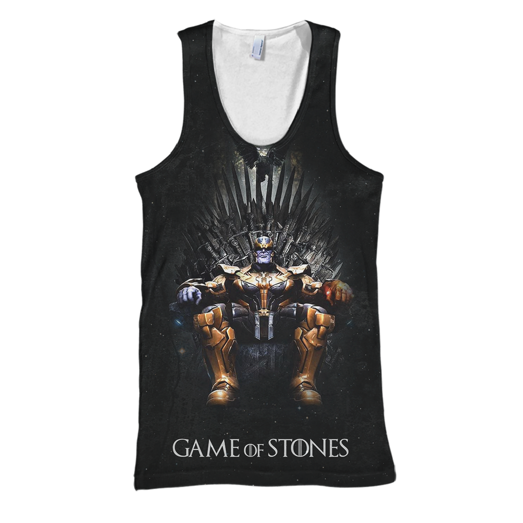  MV TN Hoodie Thanos - Game Of Stones 3D Print T-shirt MV TN Shirt Sweater Tank 2026