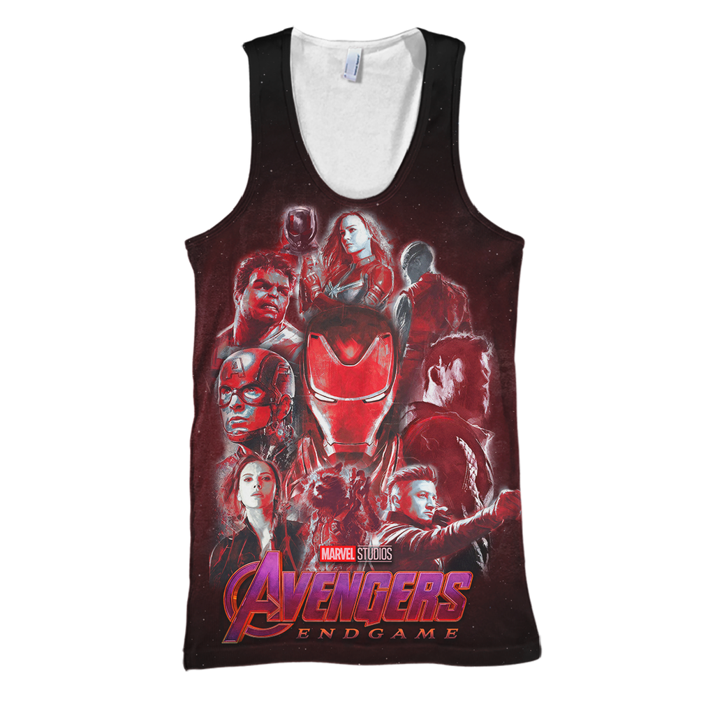  MV Hoodie Red End Game 3D Print T-shirt Amazing MV Shirt Sweater Tank 2026