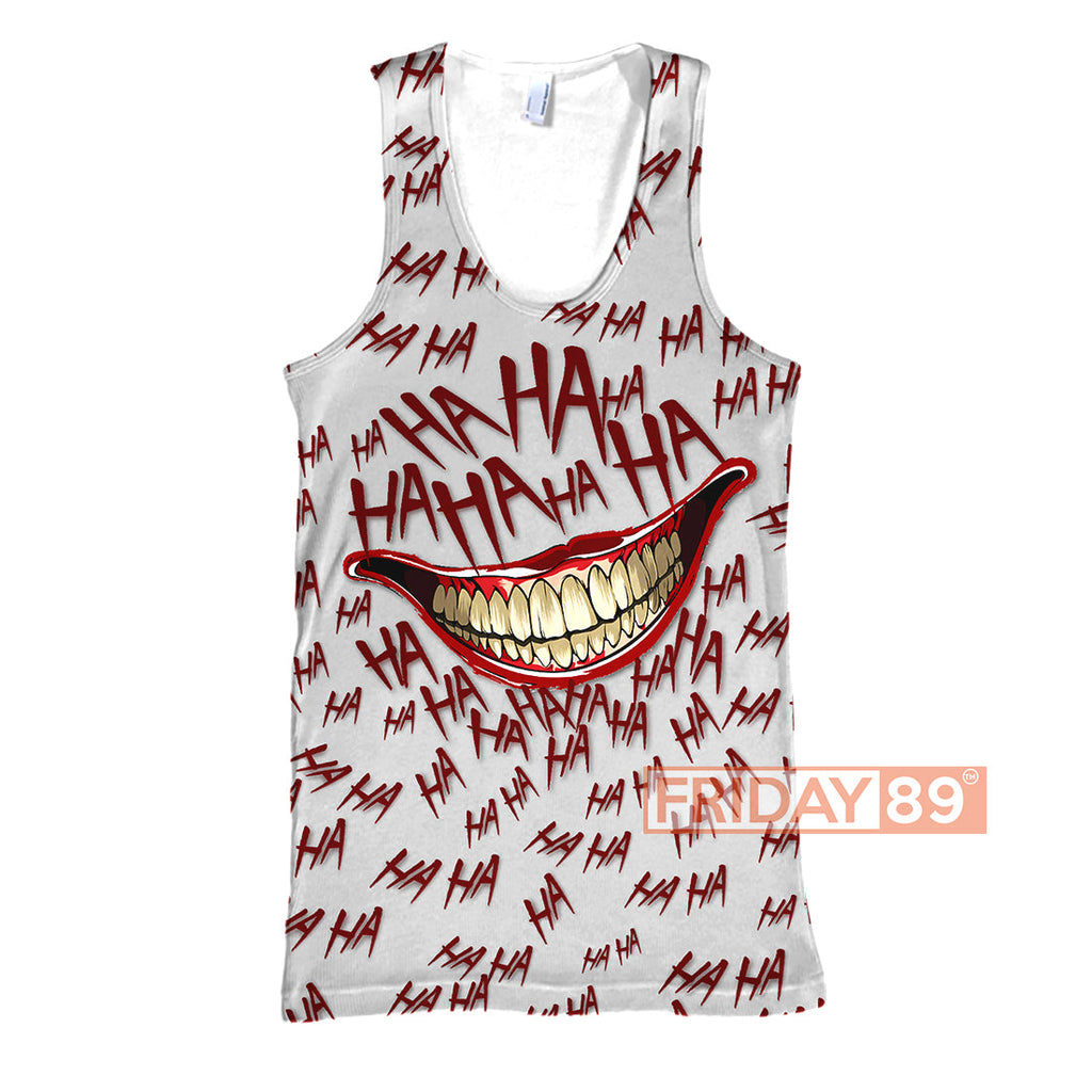  Joker Hoodie Joker Ha Ha Ha 3D Print Shirt High Quality Joker Shirt Sweater Tank