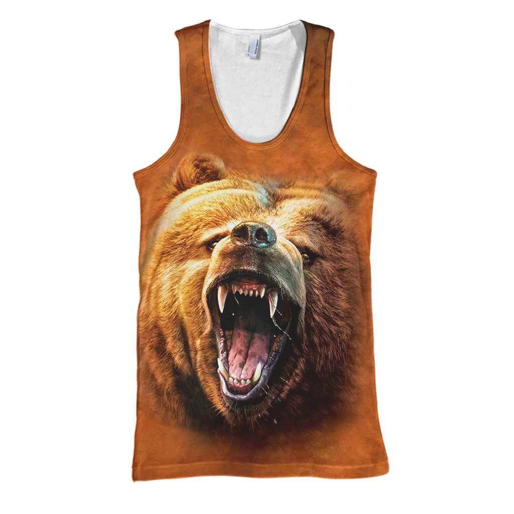 Gifury Bear Hoodie Loving The Bear 3D Print T-shirt Bear Shirt Sweater Tank 2026