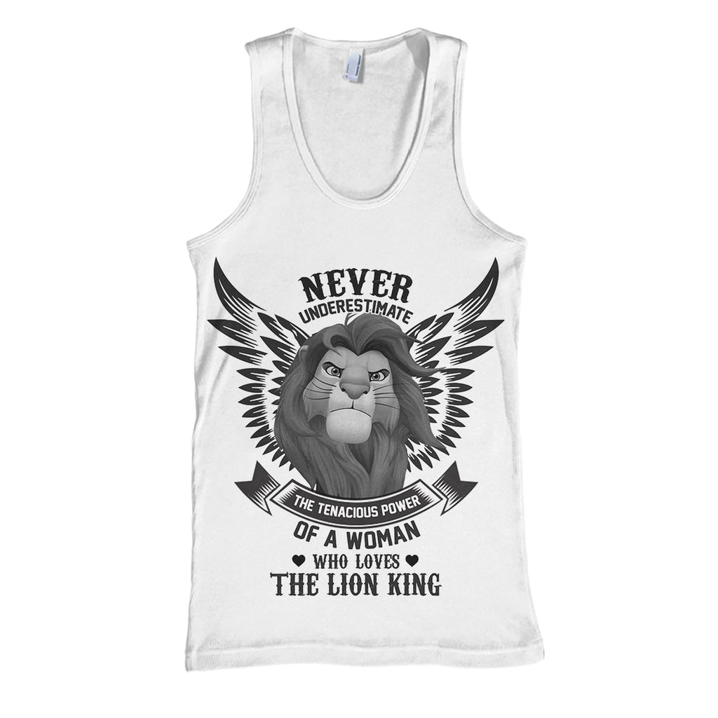 LK T-shirt Never Underestimate Lion King T-shirt Awesome DN Hoodie Sweater Tank