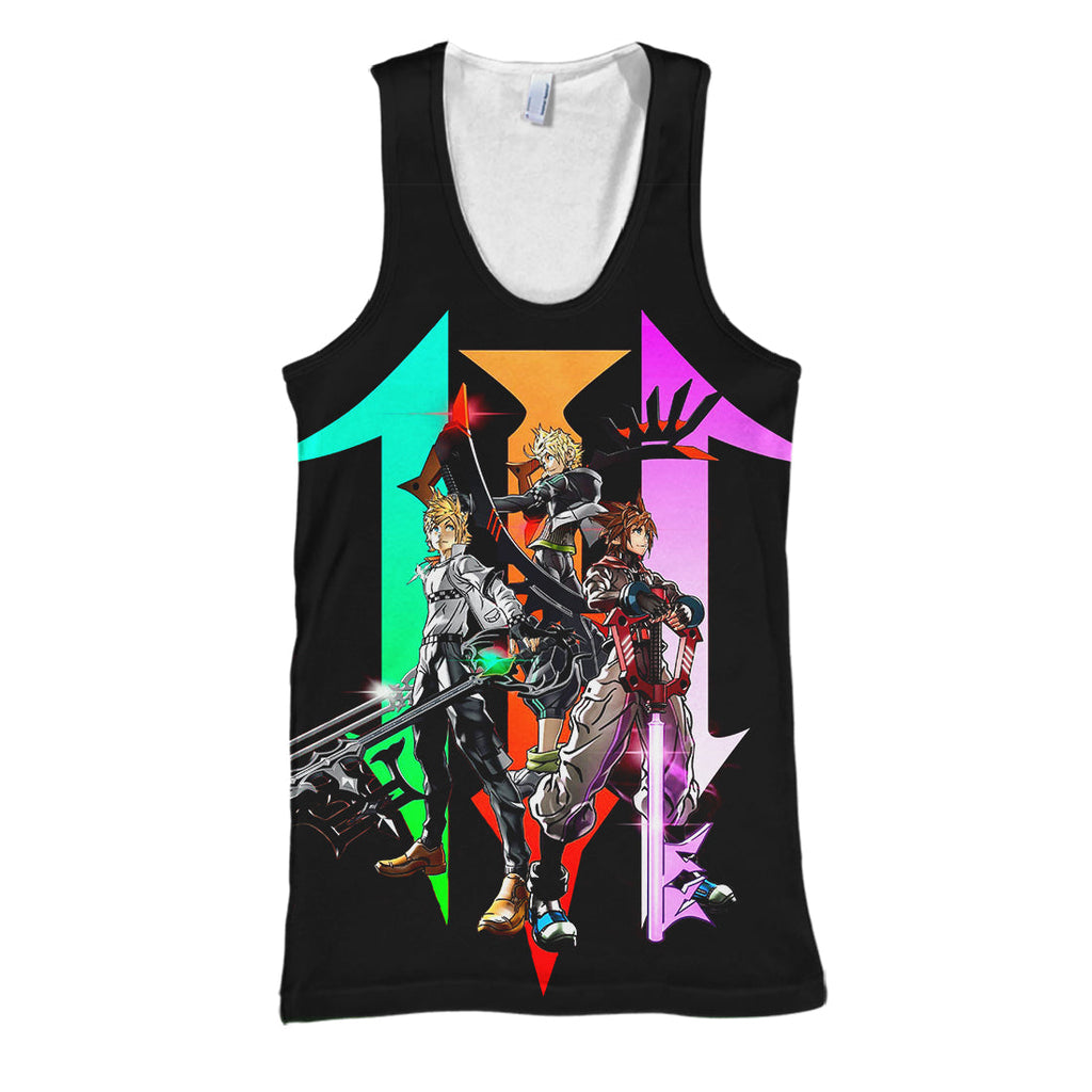  Kingdom Hearts T-shirt 3D Print Kingdom Hearts T-shirt Kingdom Hearts Hoodie Sweater Tank 2026