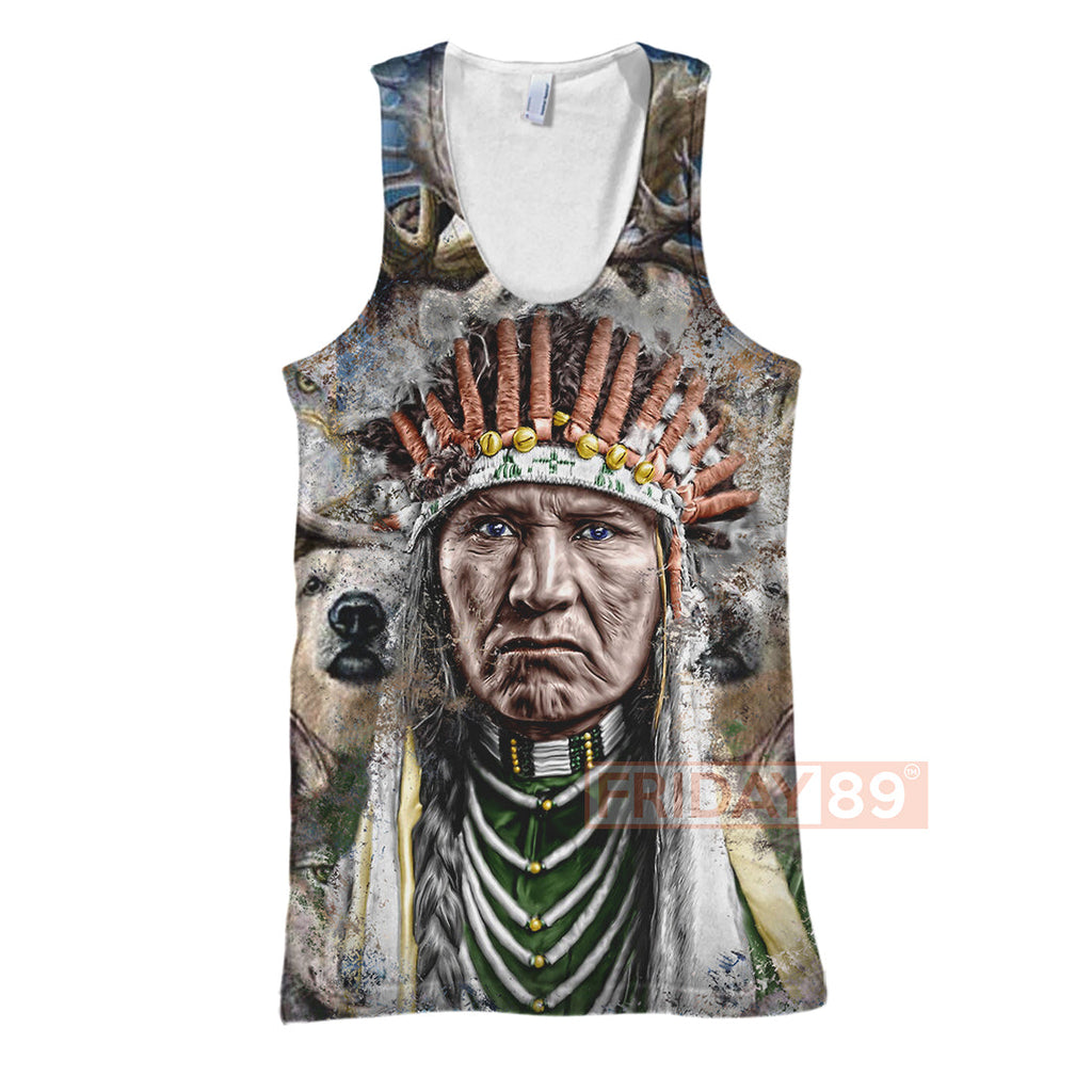 Gifury Native American Hoodie Native American - The Nez Perce Tribe T-shirt Native American Shirt Sweater Tank 2022
