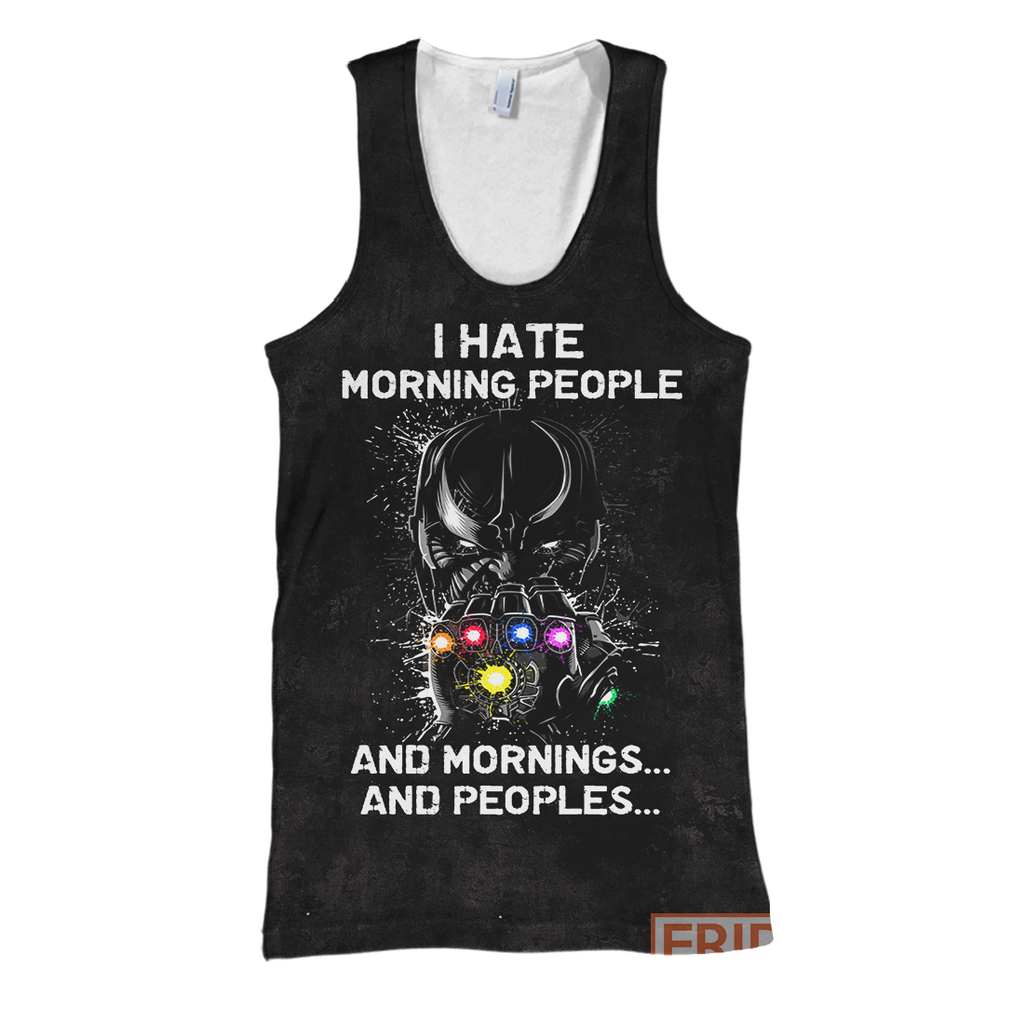  MV Hoodie TN Shirt - I Hate Morning People T-shirt MV Shirt Sweatshirt Tank 2026