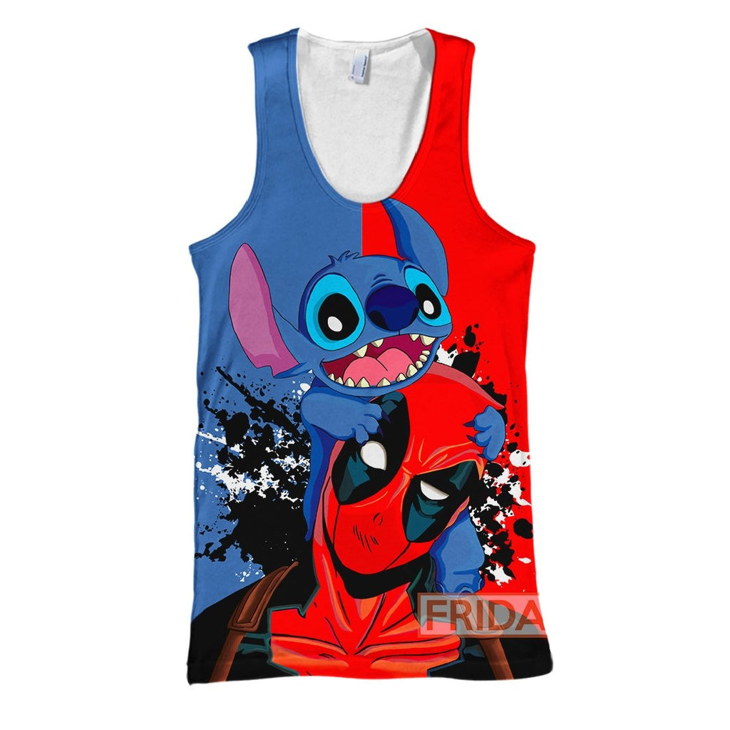 Stitch DP T-shirt Stitch and DP T-shirt Funny High Quality DN Hoodie Sweater Tank