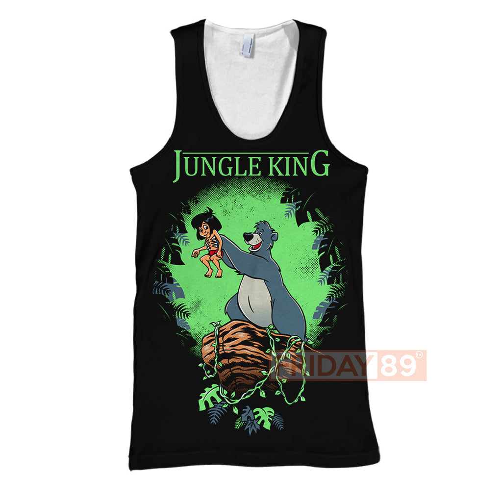 Jungle Book T-shirt Jungle King The Jungle Book Art 3D Print T-shirt Awesome DN Hoodie Sweater Tank