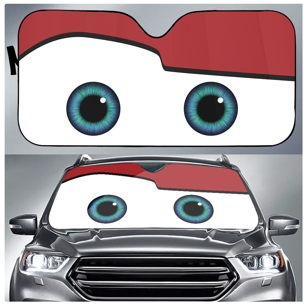  DN Cars Car Sun Shade Car Eyes Movie Windshield Sun Shade Cute Amazing DN Windshield Sun Shade