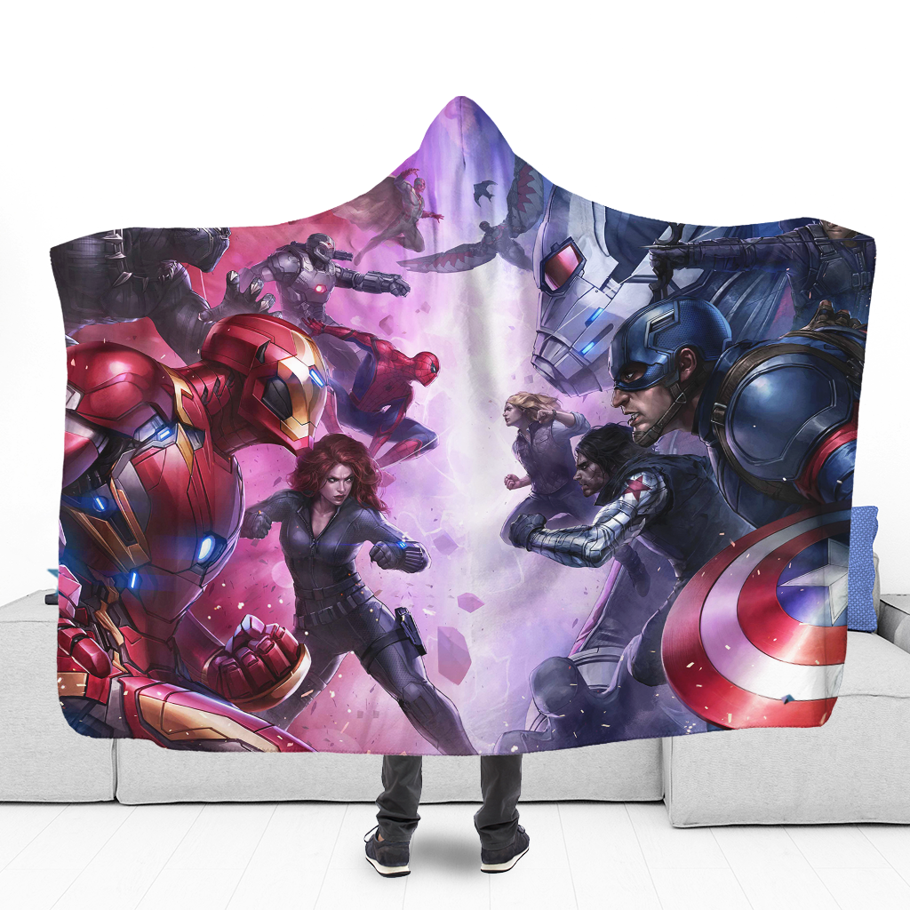  MV Blanket CW Art Hooded Blanket Awesome MV Blanket 