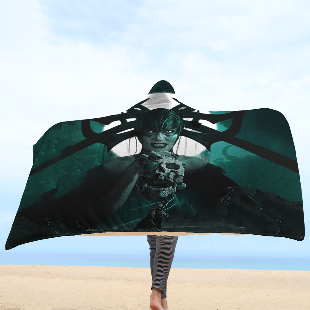  MV Blanket Goddess of Death Hooded Blanket Amazing MV Blanket 