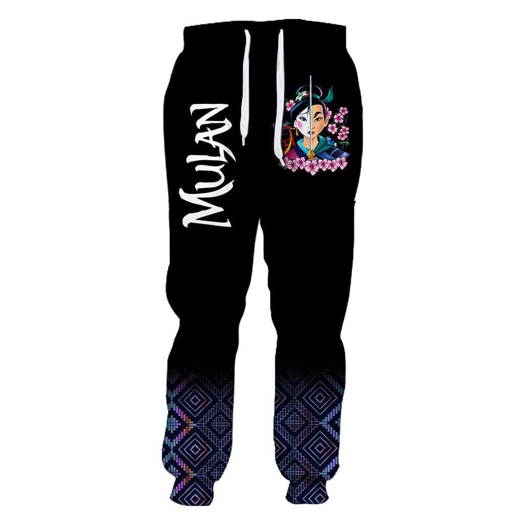 Mulan Pants Mulan DN Princess Warrior Jogger Awesome High Quality DN Sweatpants