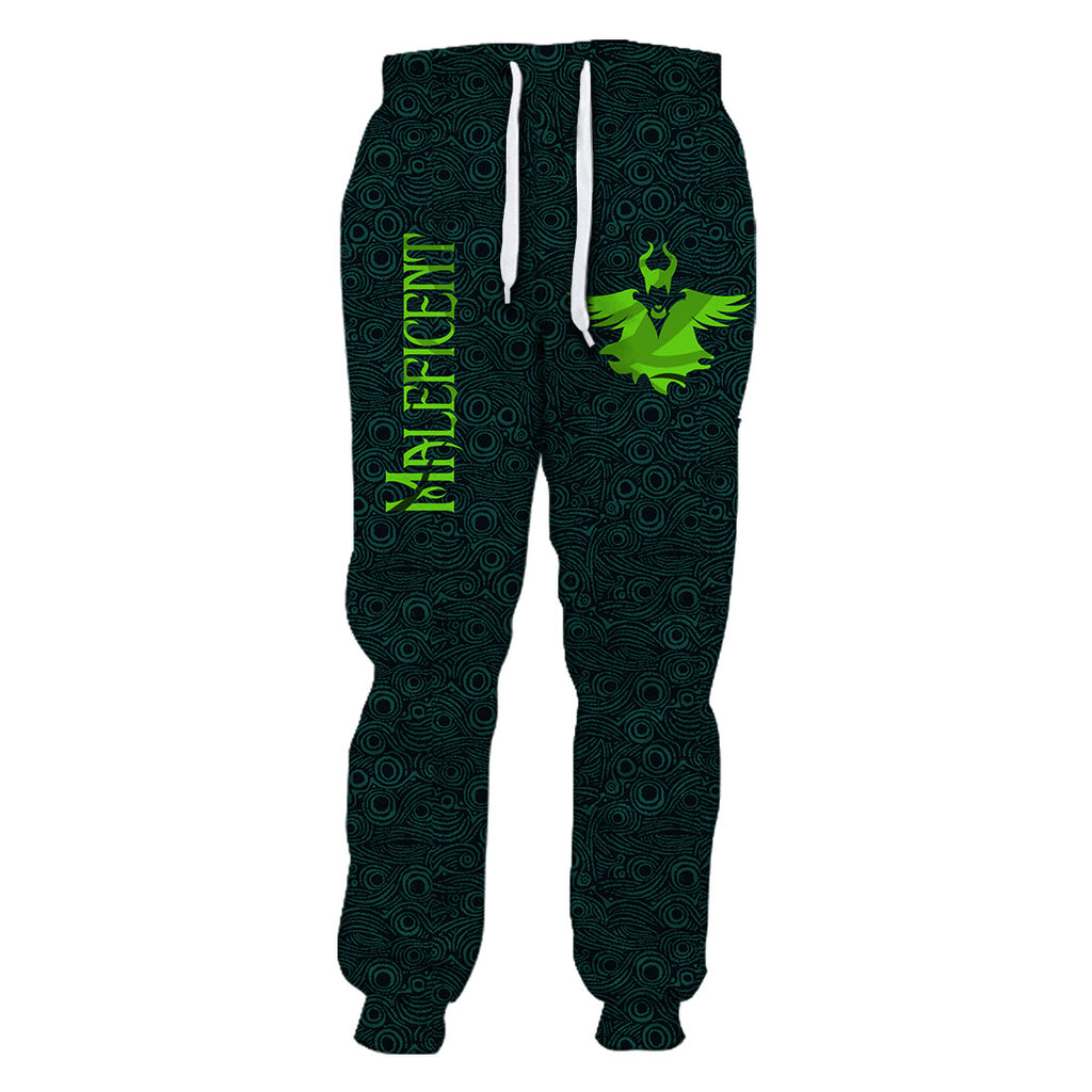 Maleficent Pants Maleficent Disney Villains Art Jogger Awesome DN Sweatpants