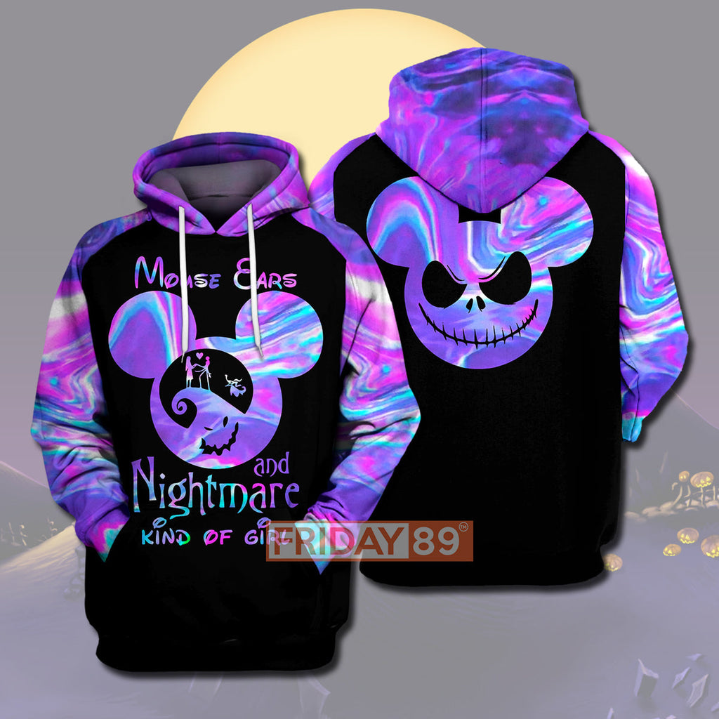 TNBC T-shirt Mouse Ears And Nightmare Kind Of Girl T-shirt DN Hoodie Sweater Tank