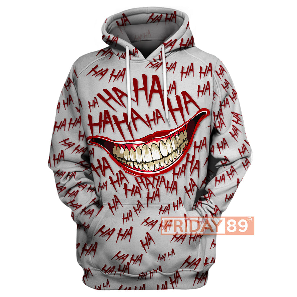  Joker Hoodie Joker Ha Ha Ha 3D Print Shirt High Quality Joker Shirt Sweater Tank