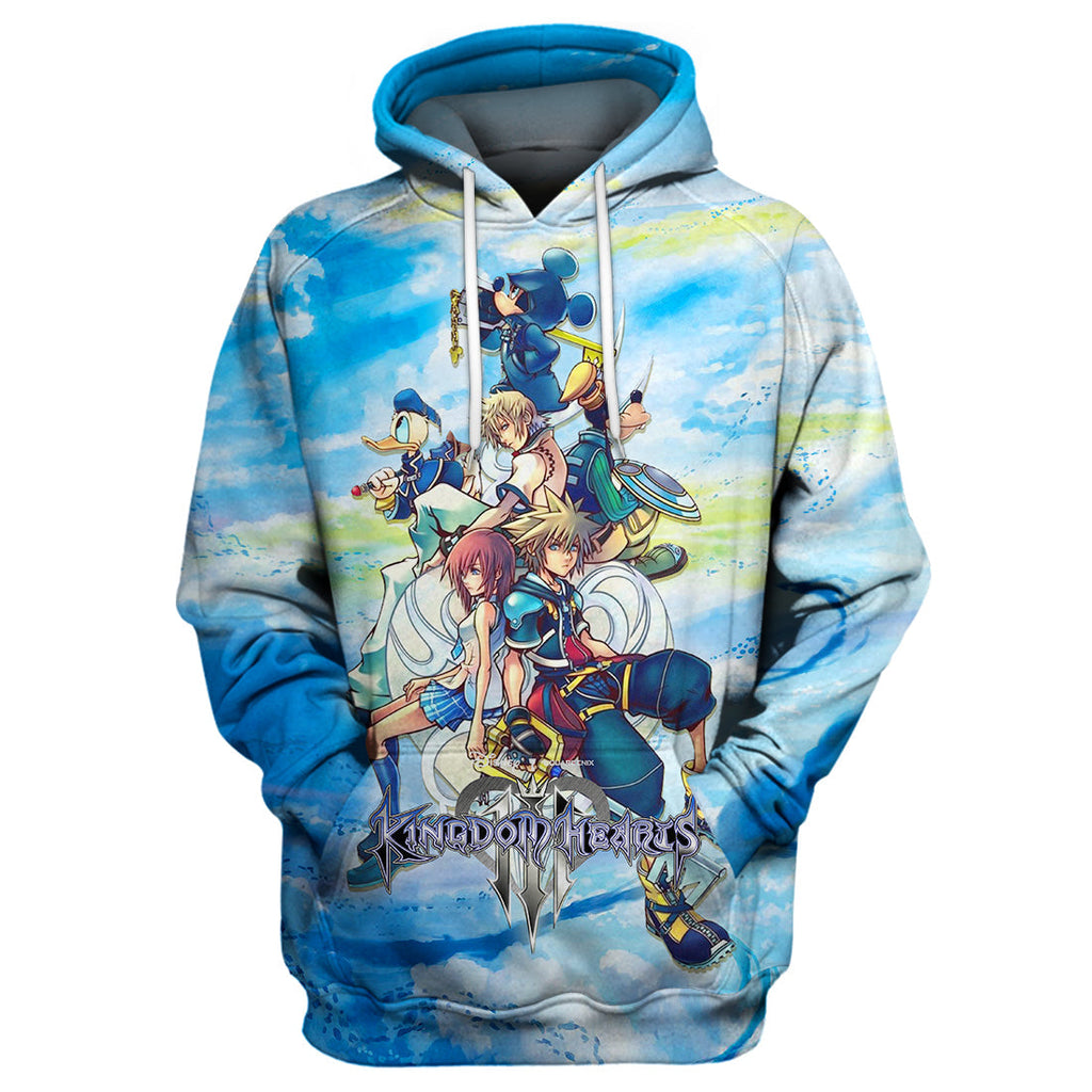  Kingdom Hearts Hoodie New Kingdom Hearts T-shirt Kingdom Hearts Hoodie Sweater Tank 