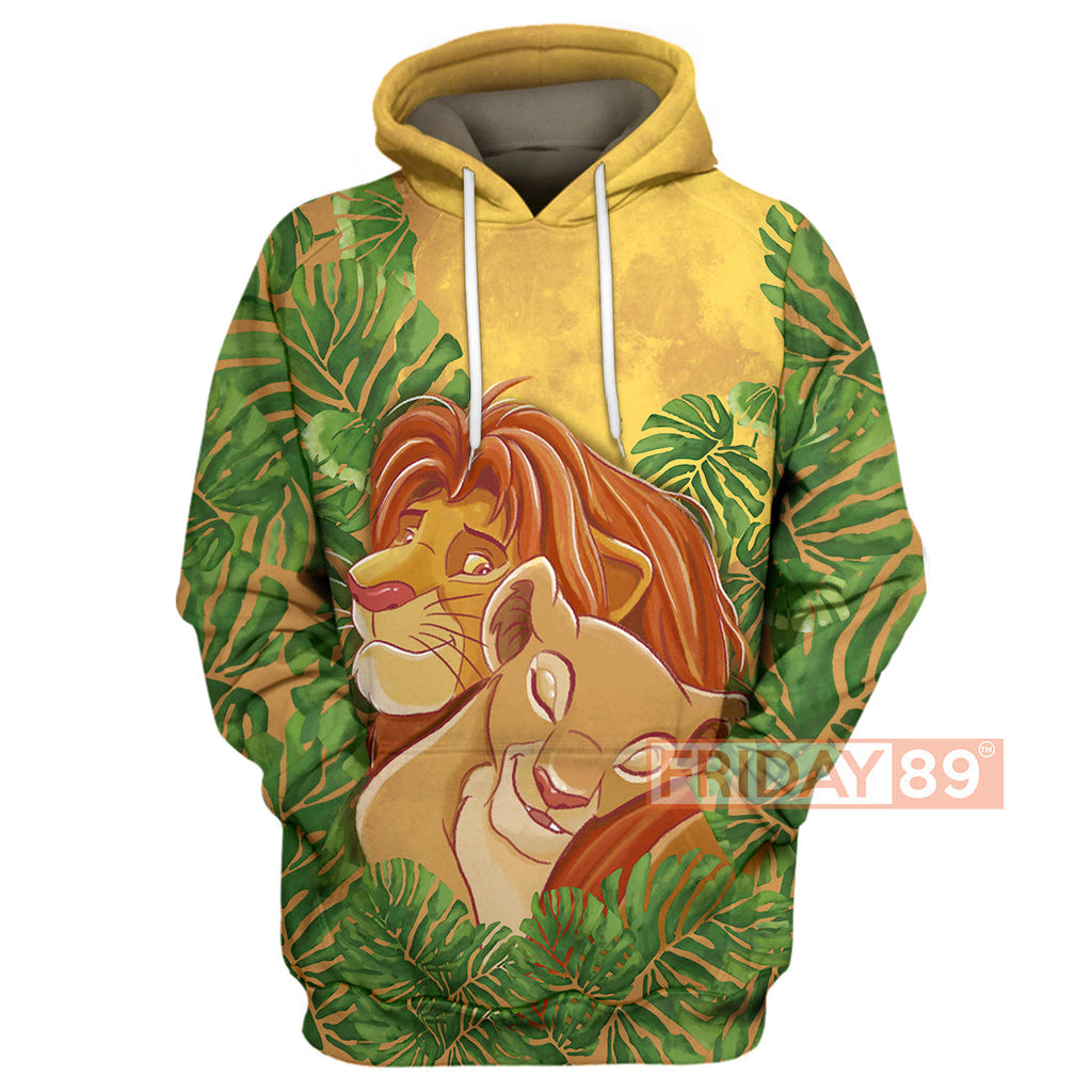 LK T-shirt 3D Print Simba Nala T-shirt Amazing DN Hoodie Sweater Tank