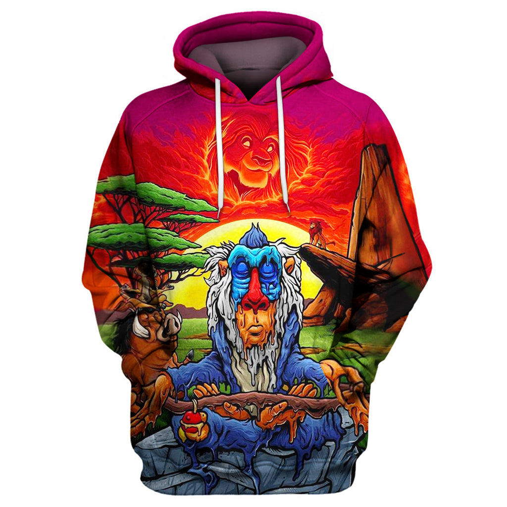 LK T-shirt Mediating Rafiki 3D Print T-shirt Awesome DN Hoodie Sweater Tank