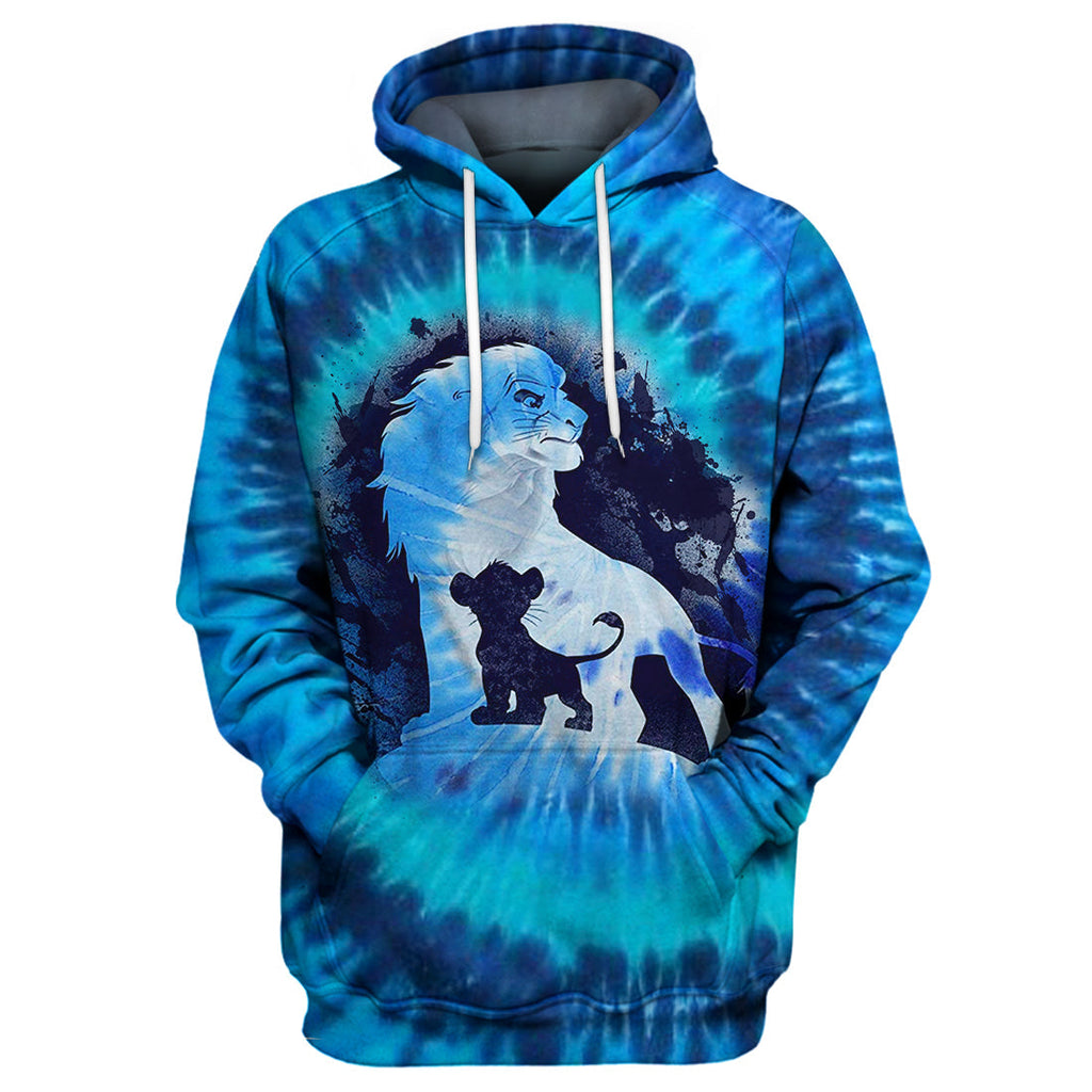 LK T-shirt Lion King Tie Dye T-shirt High Quality DN Hoodie Sweater Tank