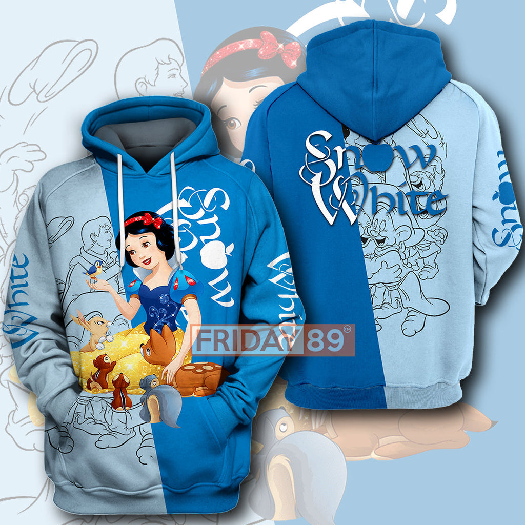 Snow White T-shirt Princess Snow White and The Seven Dwarfs T-shirt Amazing DN Hoodie Sweater Tank