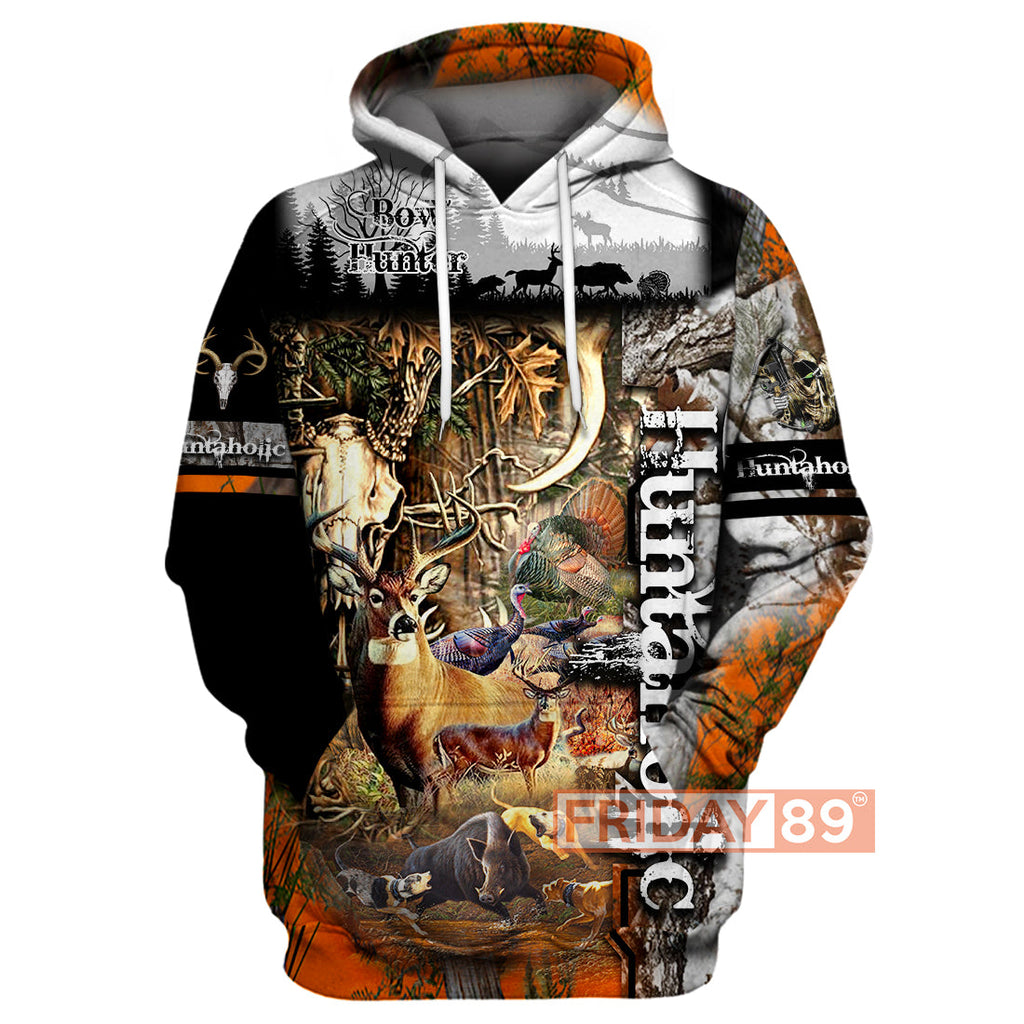 Gifury Hunting Hoodie Huntaholic Hunting Wildlife Animals 3D Hoodie For Hunters T-shirt Hunting Shirt Sweater Tank 2022