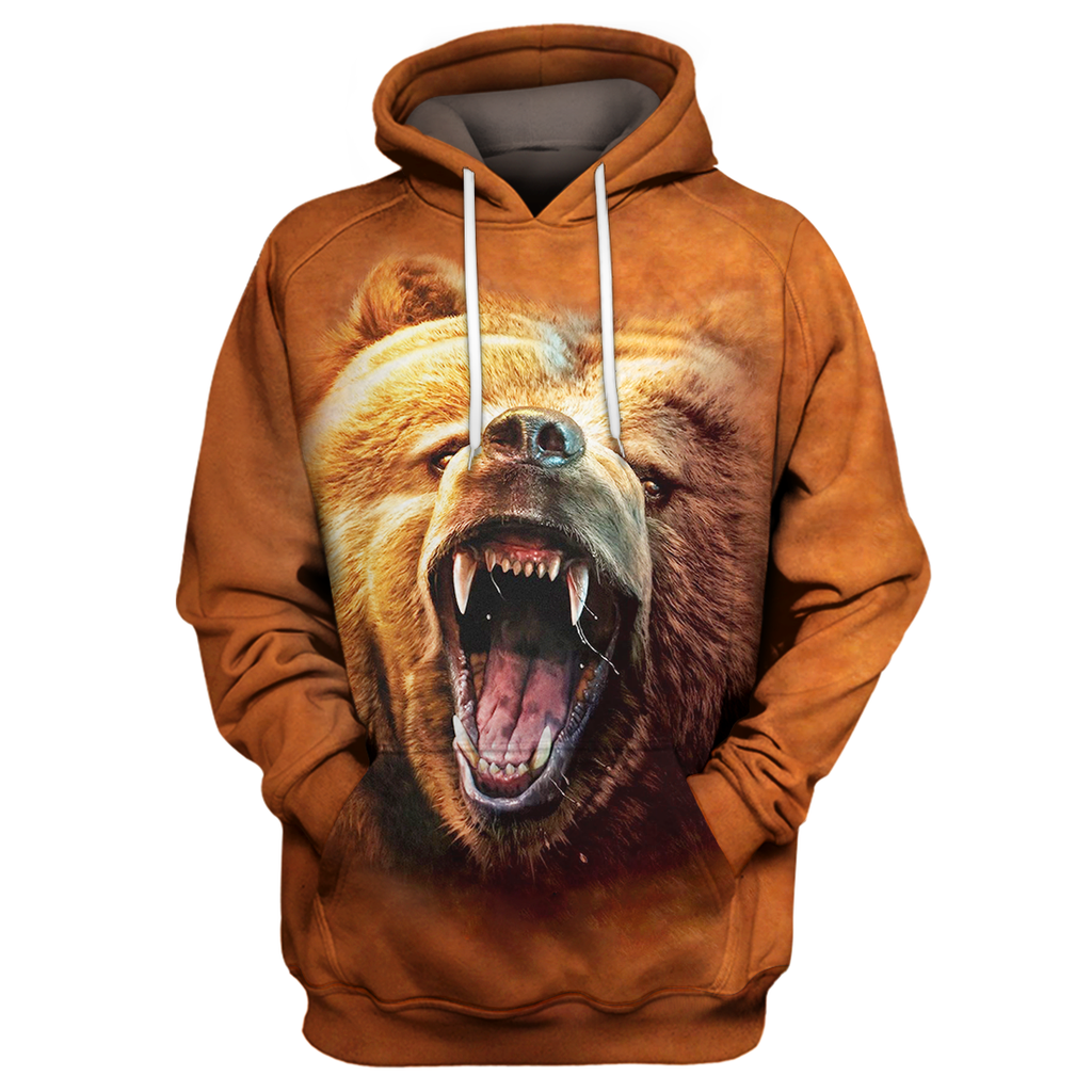 Gifury Bear Hoodie Loving The Bear 3D Print T-shirt Bear Shirt Sweater Tank 2022