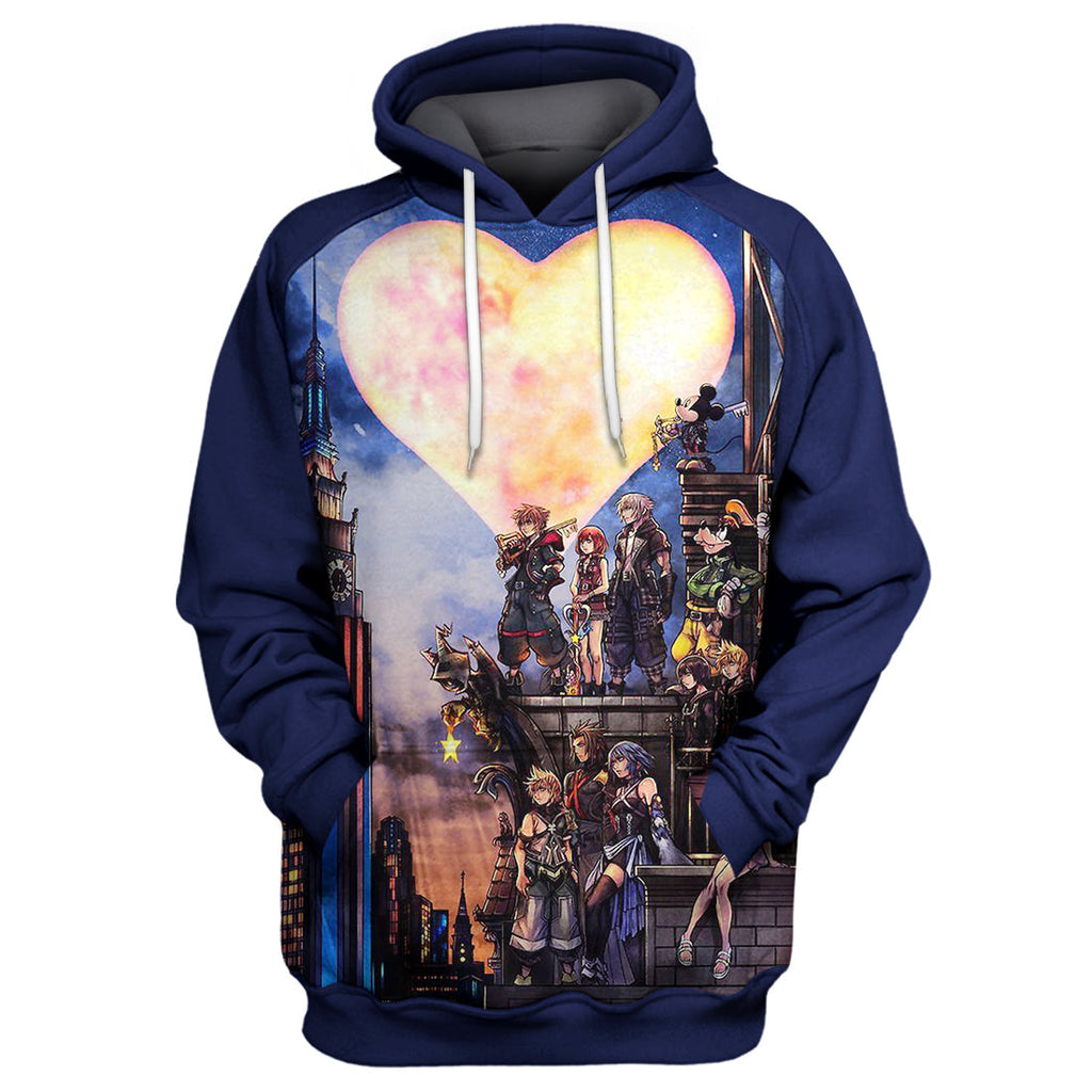  Kingdom Hearts Hoodie Kingdom Hearts T-shirt Amazing Kingdom Hearts Shirt Sweater Tank 