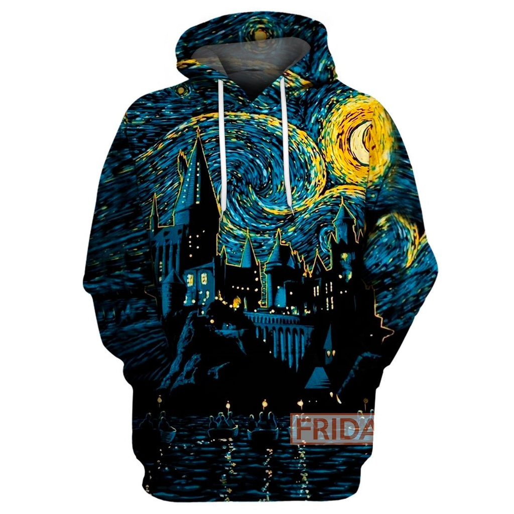  HP T-shirt HW Magic Starry Night 3D Print Hoodie Cool High Quality HP HW T-shirt Tank Sweater 