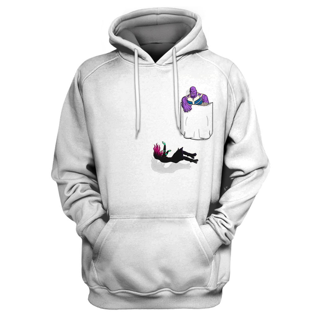  MV Thanos Hoodie Thanos & Daughter Pocket T-shirt Awesome MV Thanos Shirt Sweater Tank 