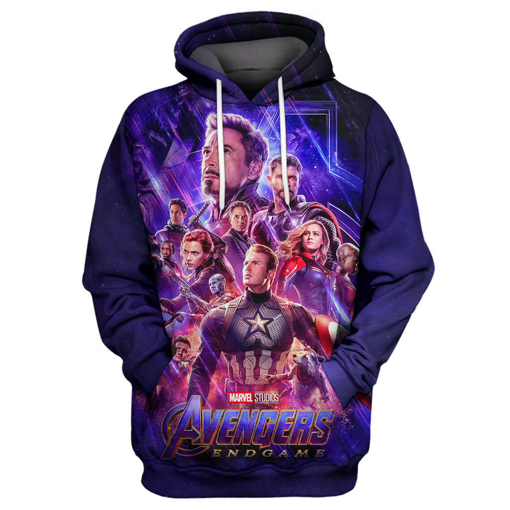  MV Hoodie Marvel End Game 3D Print T-shirt Amazing MV Shirt Sweater Tank 