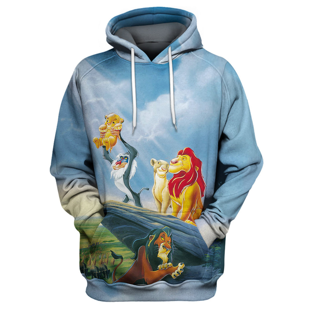 LK Hoodie The Lion King 3D Print T-shirt Awesome DN Shirt Sweater Tank