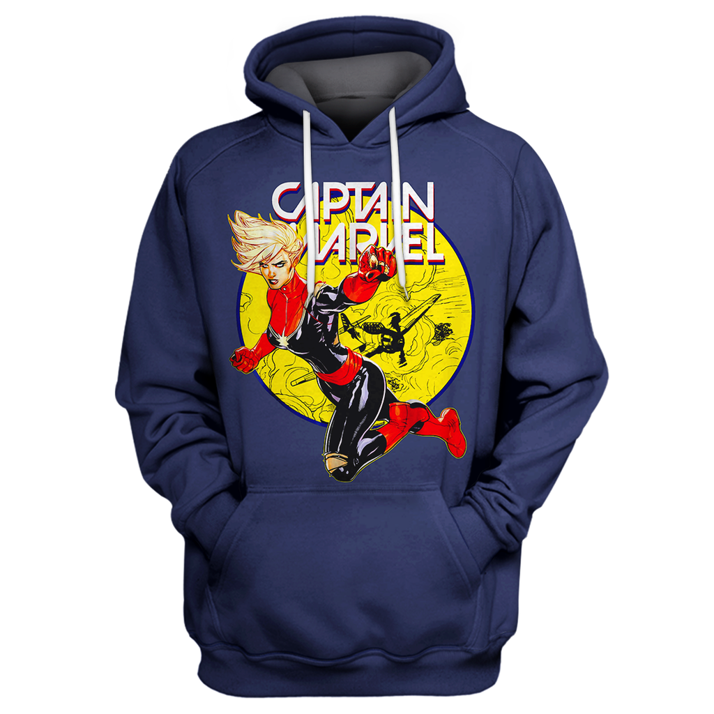  MV Hoodie Captain Marvel 3D Print Shirt Limited Edition T-shirt MV Shirt Sweater Tank 