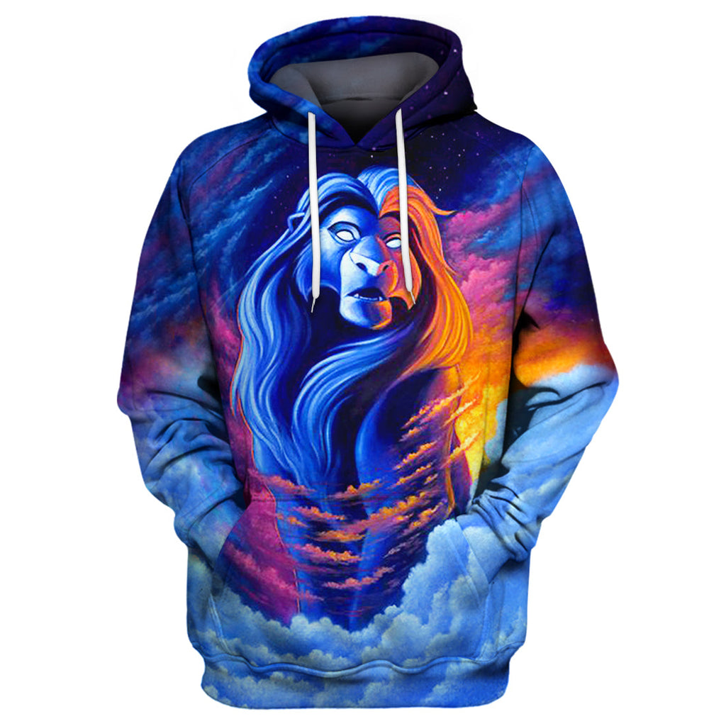 LK T-shirt 3D Print Lion Sky T-shirt Awesome DN Hoodie Sweater Tank