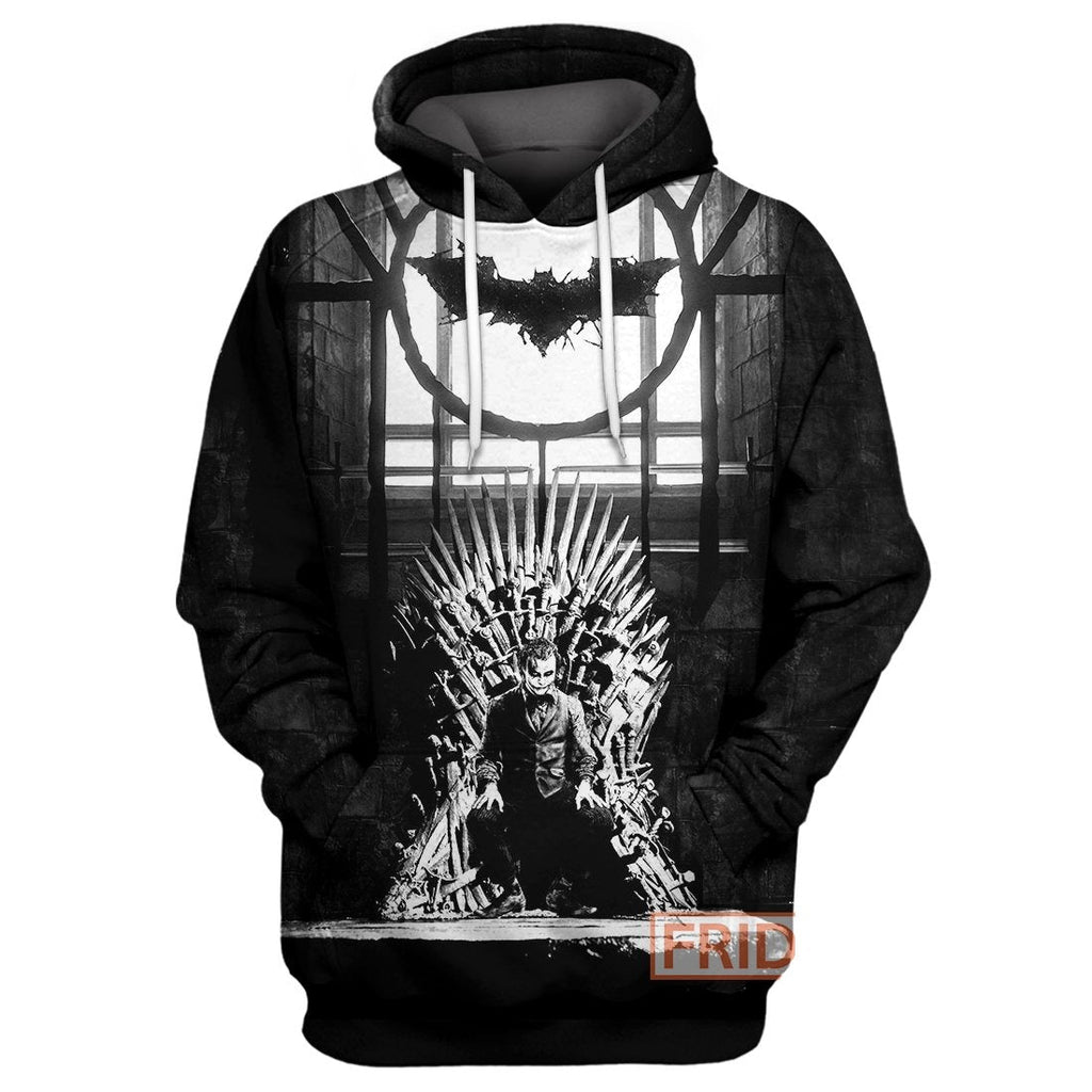  DC GOT Shirt 3D Print Gotham Thrones Shirt Amazing DC GOT Hoodie Sweater Tank