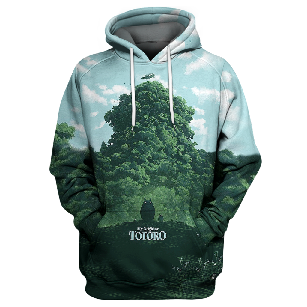  My Neighbor Totoro Hoodie My Neighbor Totoro 3D Print T-shirt My Neighbor Totoro Shirt Sweater Tank 