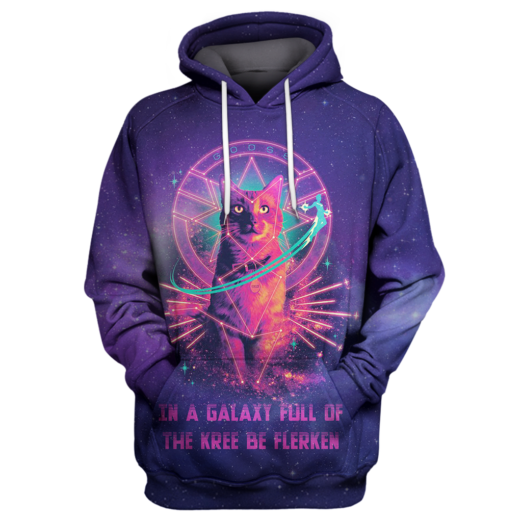  MV Hoodie In The Galaxy Full Of The Kree Be Flerken 3D Print T-shirt Awesome MV Hoodie Sweater Tank 