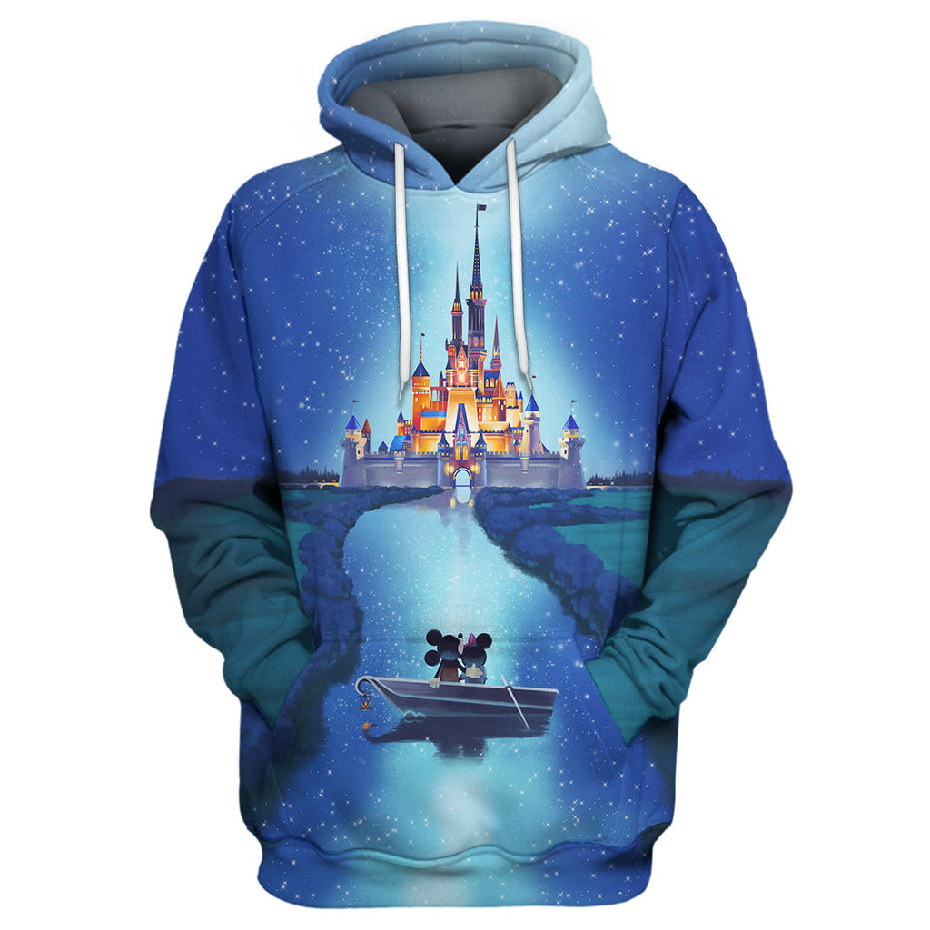 DN T-shirt DN Land Castle 3D Print T-shirt Amazing DN Hoodie Sweater Tank