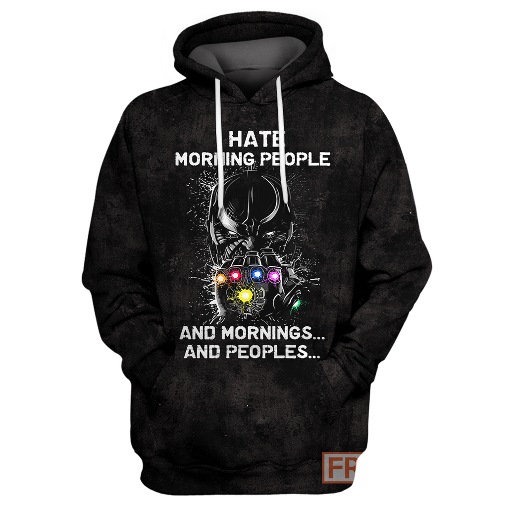  MV Hoodie TN Shirt - I Hate Morning People T-shirt MV Shirt Sweatshirt Tank 