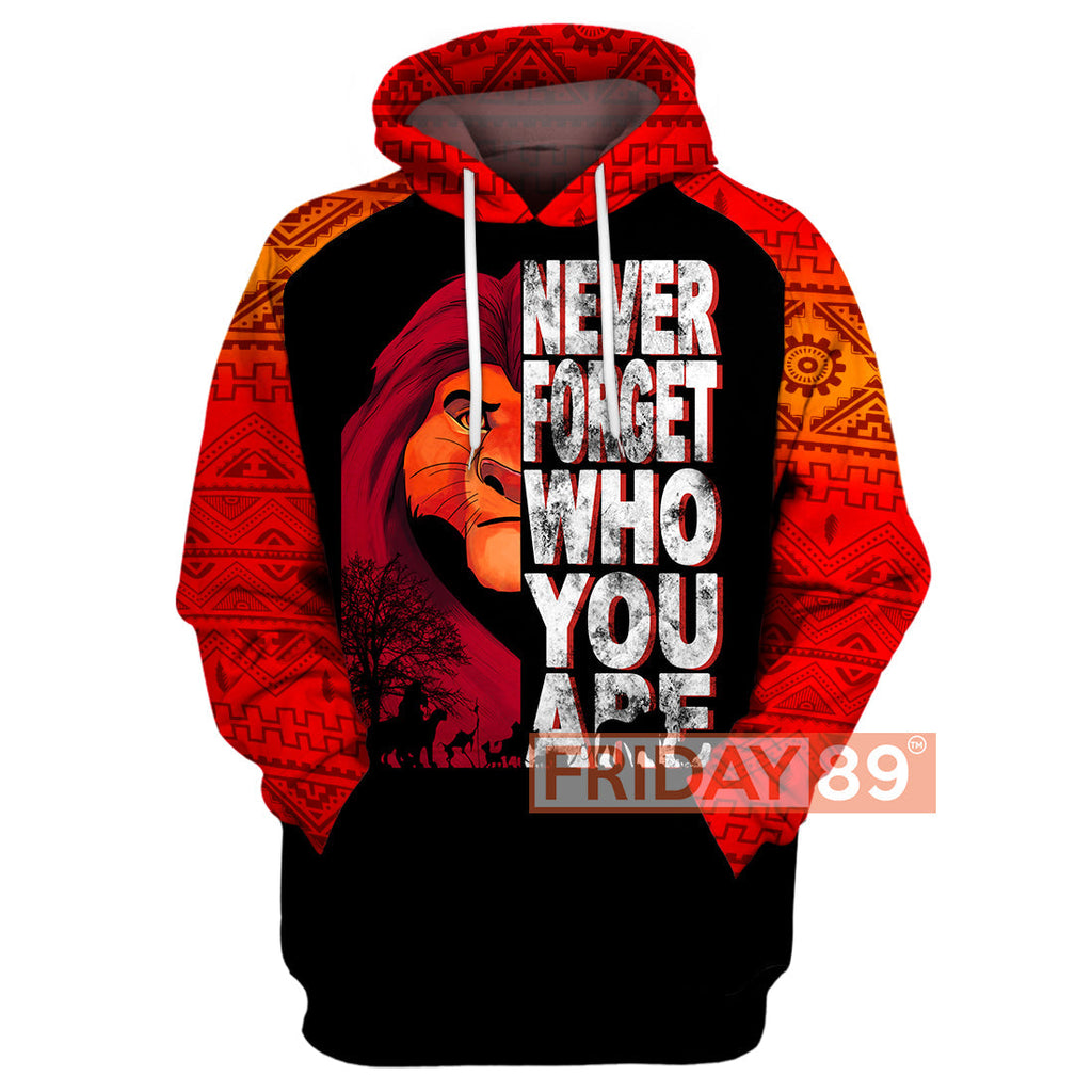 LK T-shirt Never Forget Who You Are 3D Print T-shirt Awesome DN Hoodie Sweater Tank