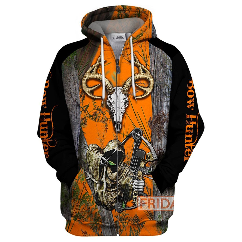 Gifury Hunting T-shirt Bow Hunter Bowhunting Wildlife Animals Hunting 3D T-shirt Hunting Hoodie Sweater Tank 2023