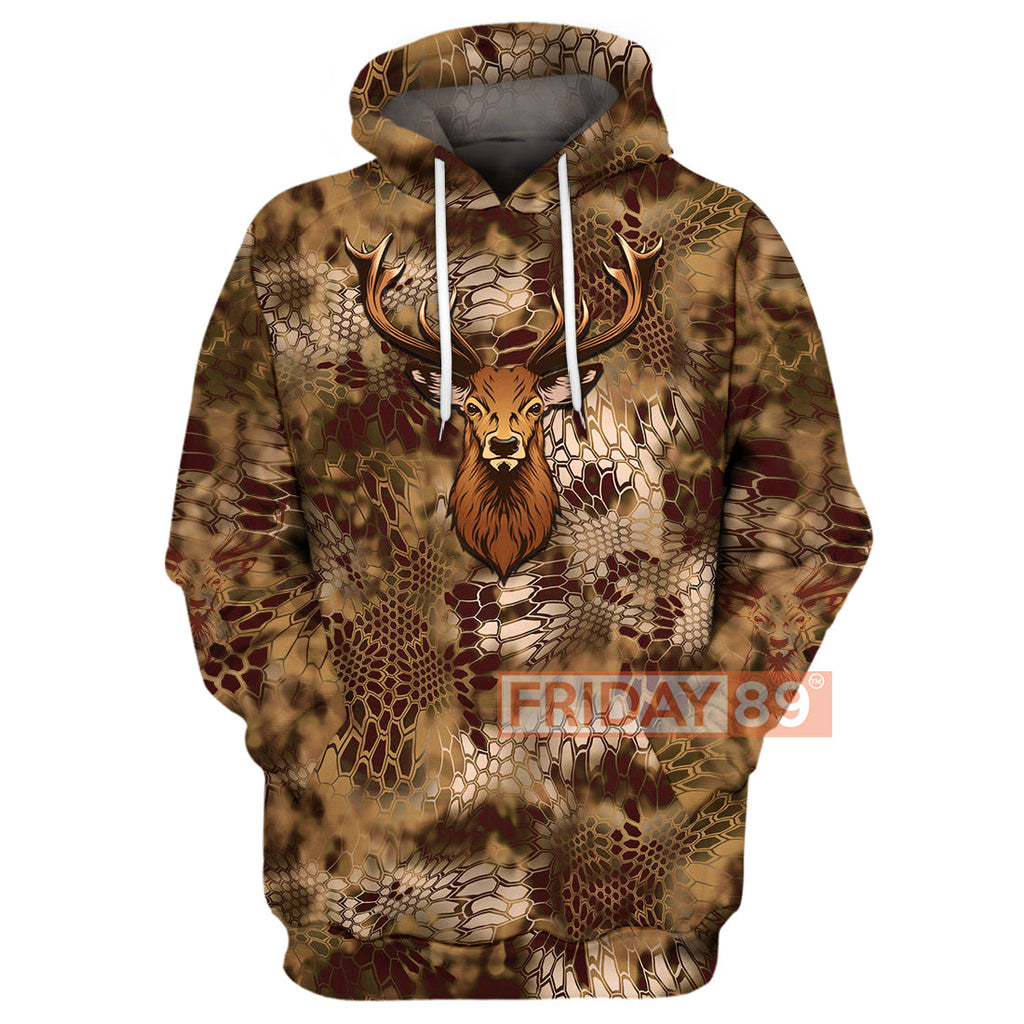 Gifury Hunting T-shirt Deer Hunter Hunting Camo T-shirt Hunting Hoodie Sweater Tank 2022