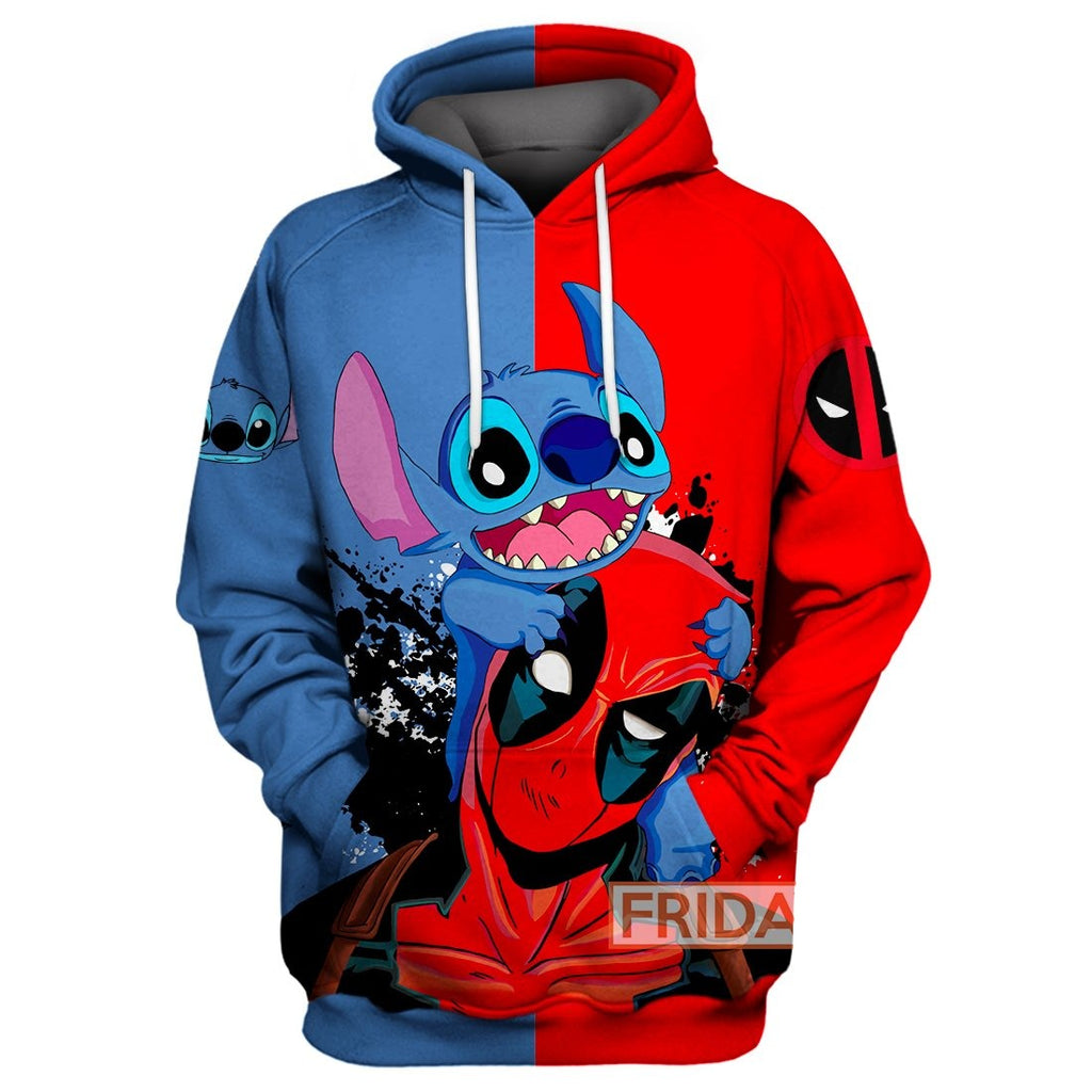 Stitch DP T-shirt Stitch and DP T-shirt Funny High Quality DN Hoodie Sweater Tank