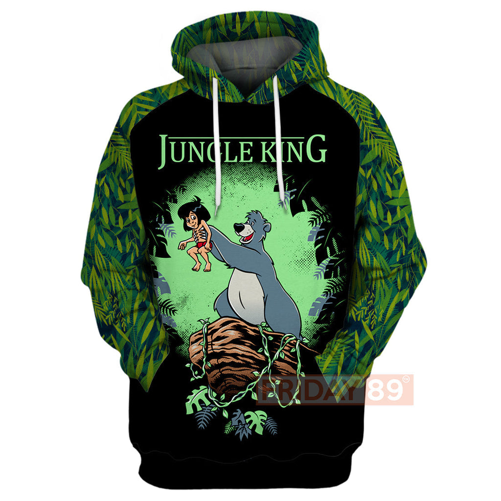 Jungle Book T-shirt Jungle King The Jungle Book Art 3D Print T-shirt Awesome DN Hoodie Sweater Tank